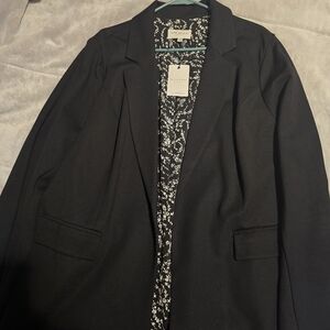 Women's Black Jacket Size 2x